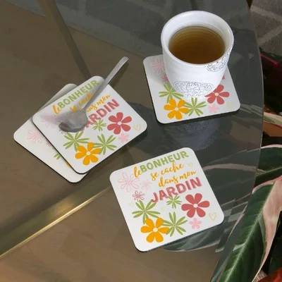 Sous-verres cadeau apiculteur original