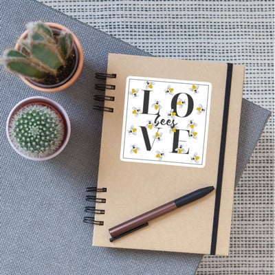 Autocollant abeilles apicultures, stickers apiculture abeilles