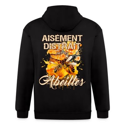 veste apiculteur humour cadeau chaude distrait par les abeilles