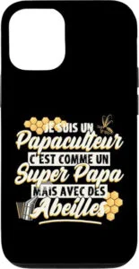 coque iphone cadeau apiculteur homme papa fete peres