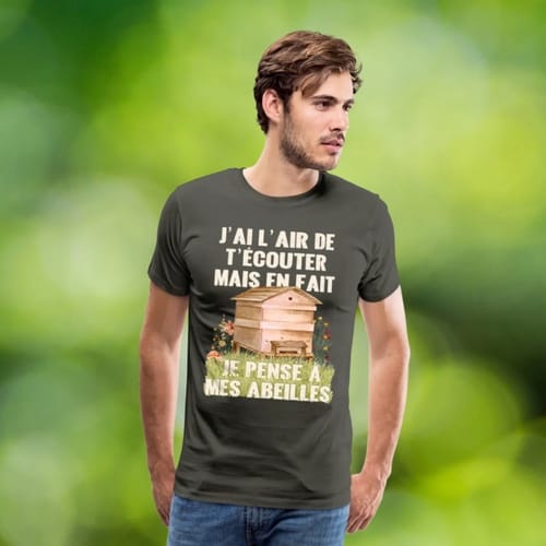 tshirt apiculteur humoristique cadeau idée cadeau homme apiculteur apiculture original abeilles miel