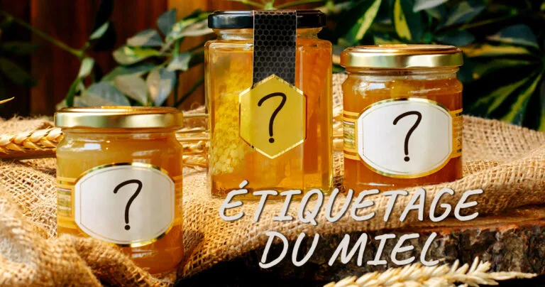 étiquetage du miel réglementation législation mentions obligatoires sur le pot de miel en France conseils apiculture